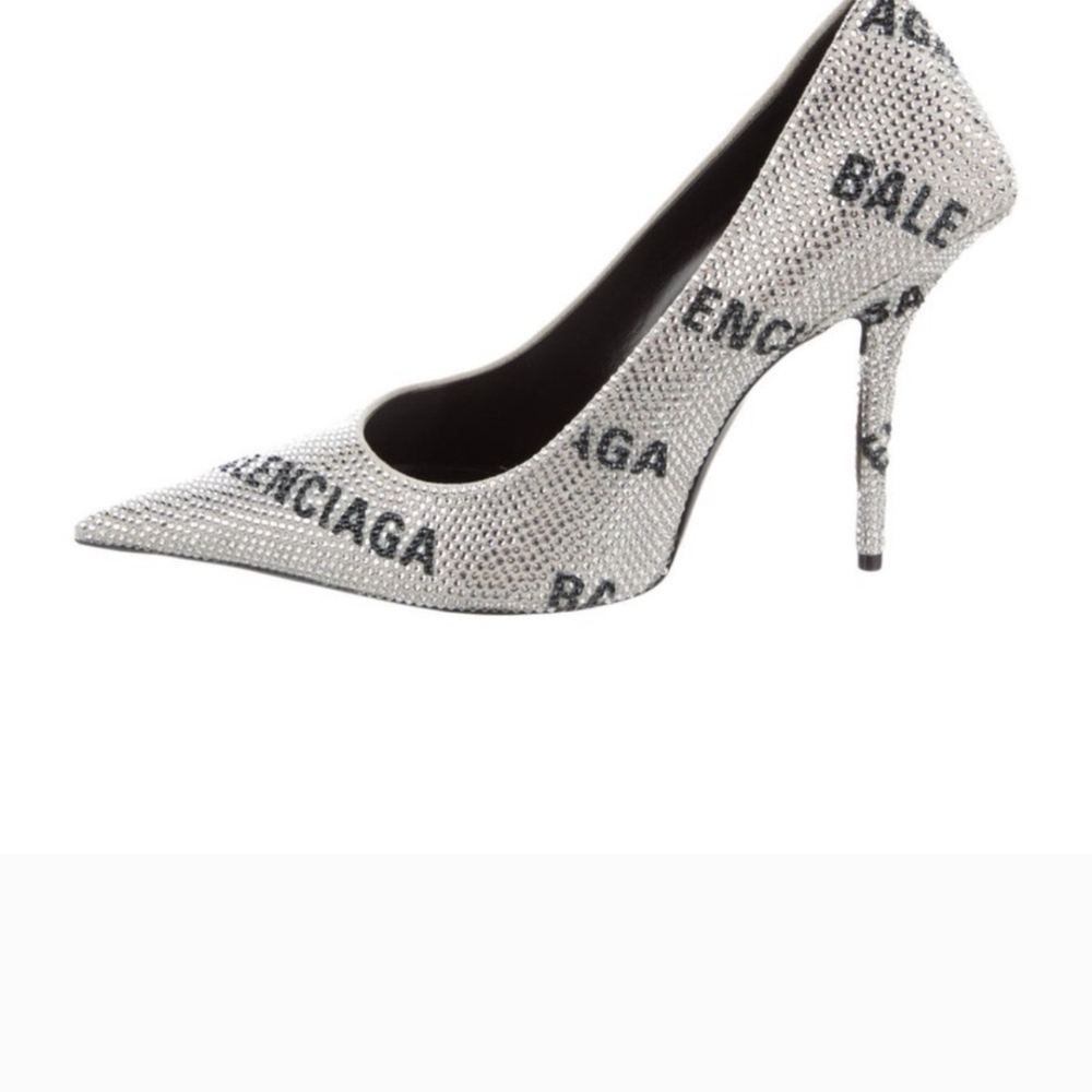 Balenciaga Silver Women's Stiletto Heel